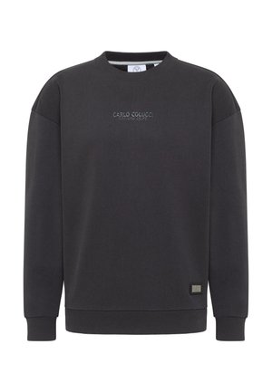 Carlo Colucci Sweatshirt - schwarz