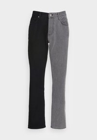 SUTTER PATCHWORK - Calças de ganga de perna direita - washed light grey