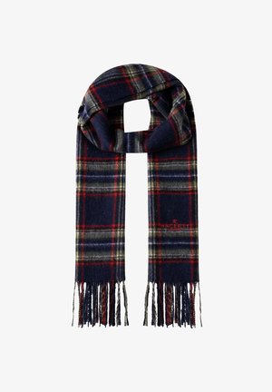 Hackett London, HACKETT LONDON SCARF PLAID LOGO SCARF - Scarf - hunter green