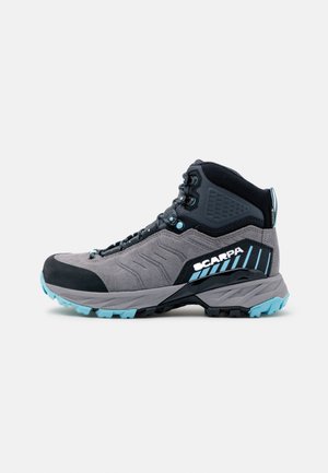 RUSH GTX  - Hiking shoes - midgray/aqua