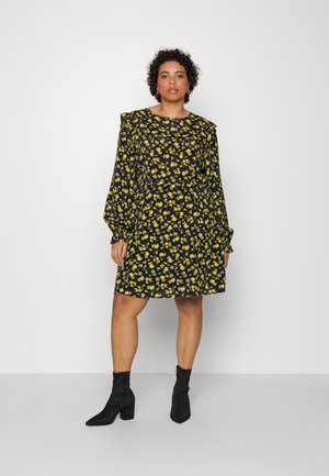 Tommy Hilfiger Curve MOSS ROSE DRESS  - Φόρεμα ημέρας - frosted ditsy