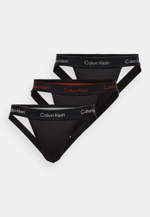 JOCK STRAP 3 PACK - Kratke gaće - black/chalk/currie