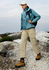The North Face ANTORA JACKET - Hardshell-jakke - algae blue/midnight petrol