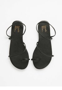 Friends Like These REGULAR FIT - ASYMMETRIC TOE LOOP - Varvassandaalit - black