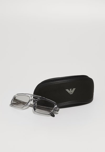 Emporio Armani Solbriller - shiny transparent grey