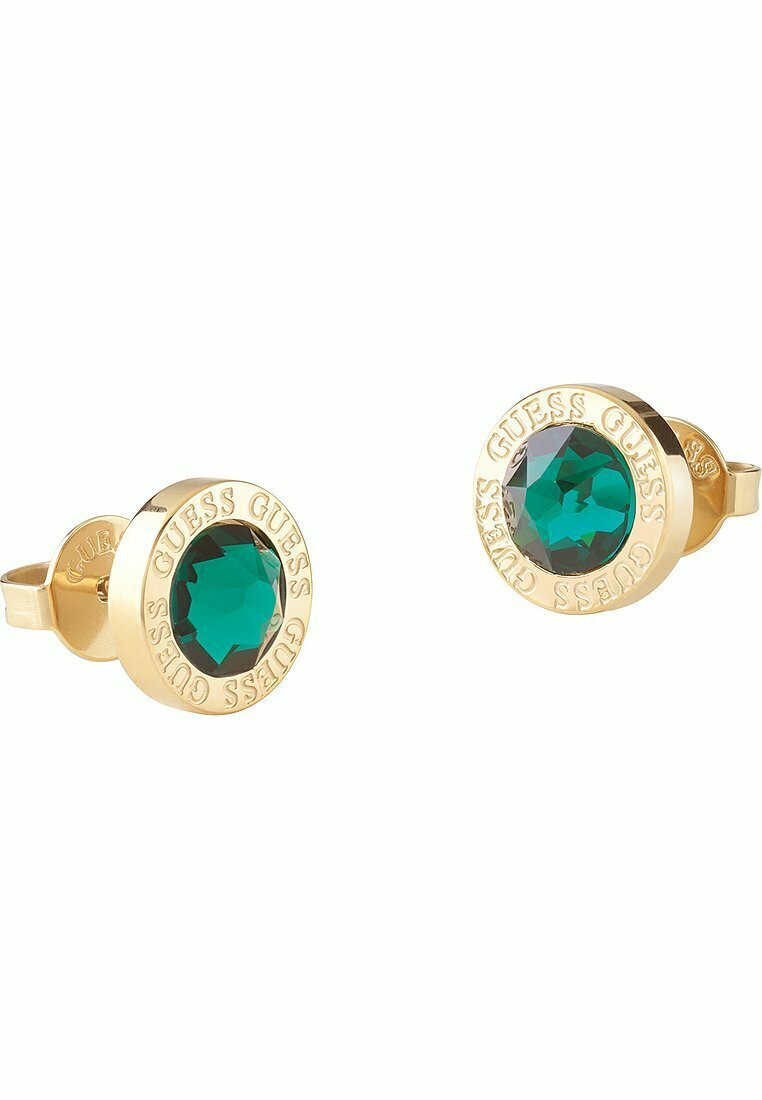 Guess Σκουλαρίκια - gold-coloured/green