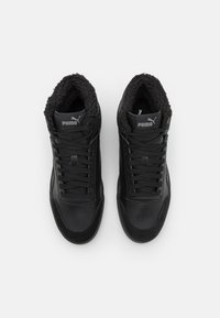 Puma SHUFFLE MID UNISEX - Sneakers alte - black/steel gray