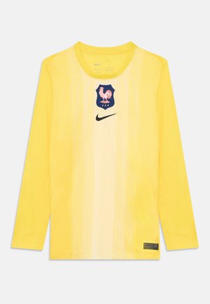 WOMENS EC25 FRANCE GOALKEEPER JERSEY UNISEX - T-shirt à manches longues - lightening/coconut milk/black