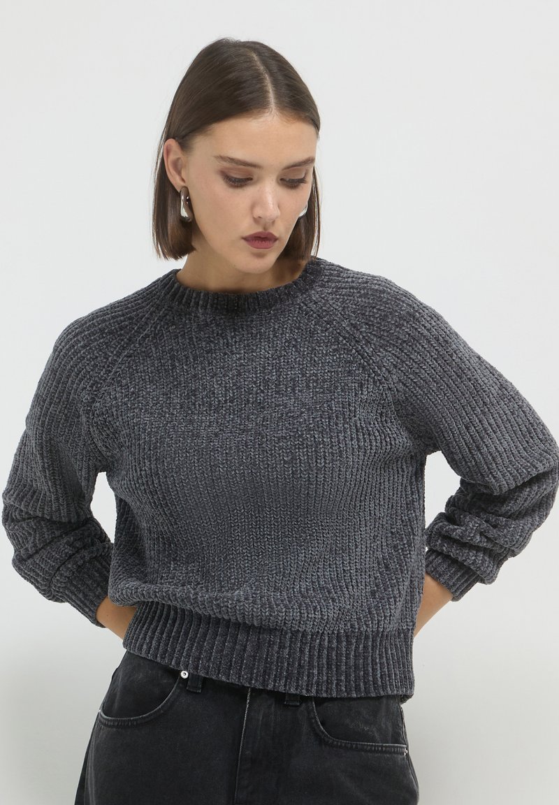 Calliope Strickpullover - gris