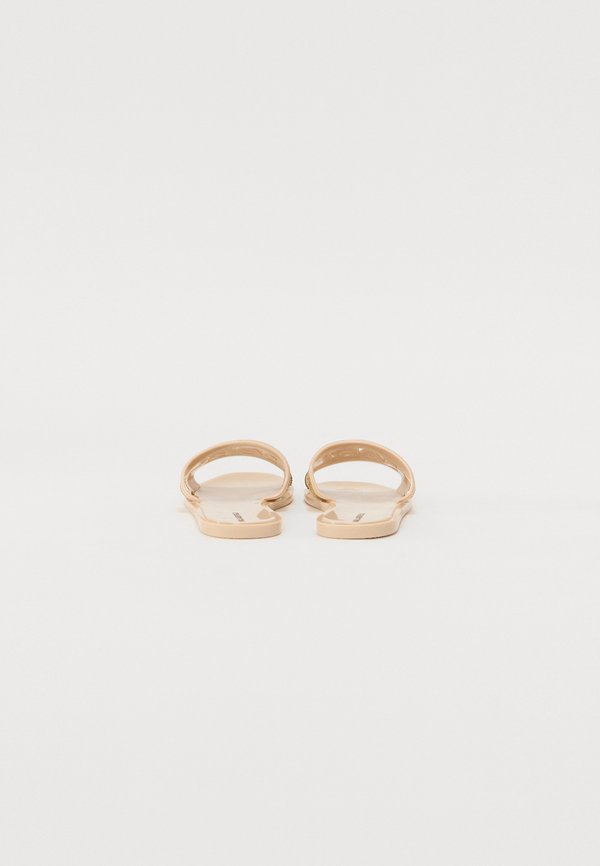 JELLY - Slippers - gold rubber4