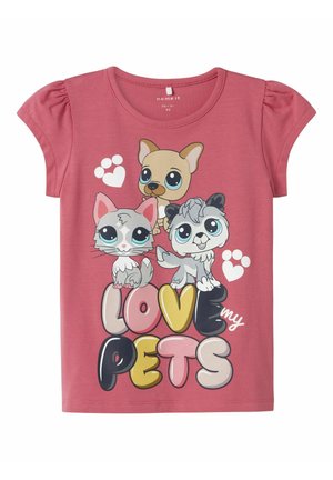 PET SHOP - T-shirt imprimé - rapture rose