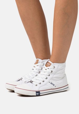 Sneakers hoog - weiss