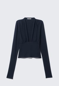 LONG SLEEVE - Top s dlouhým rukávem - blue dark