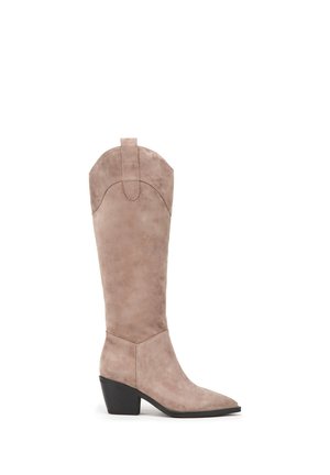 Cowboy/Biker boots - beige