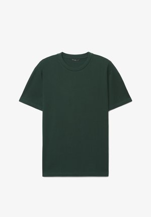 Calliope, T-SHIRT TINTA UNITA - T-shirt basic - verde bosco