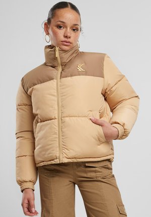 OG REVSERSIBLE PUFFER  - Zimná bunda - sand darksand
