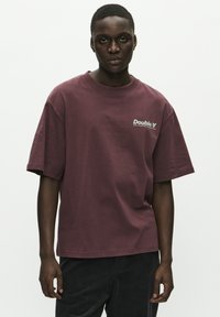 DOUBLE A BY W.W. LIAM  AANEUE - T-Shirt print - decadent chocolate