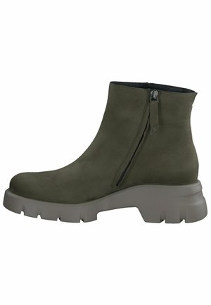 Stiefelette - royal nubuk olive