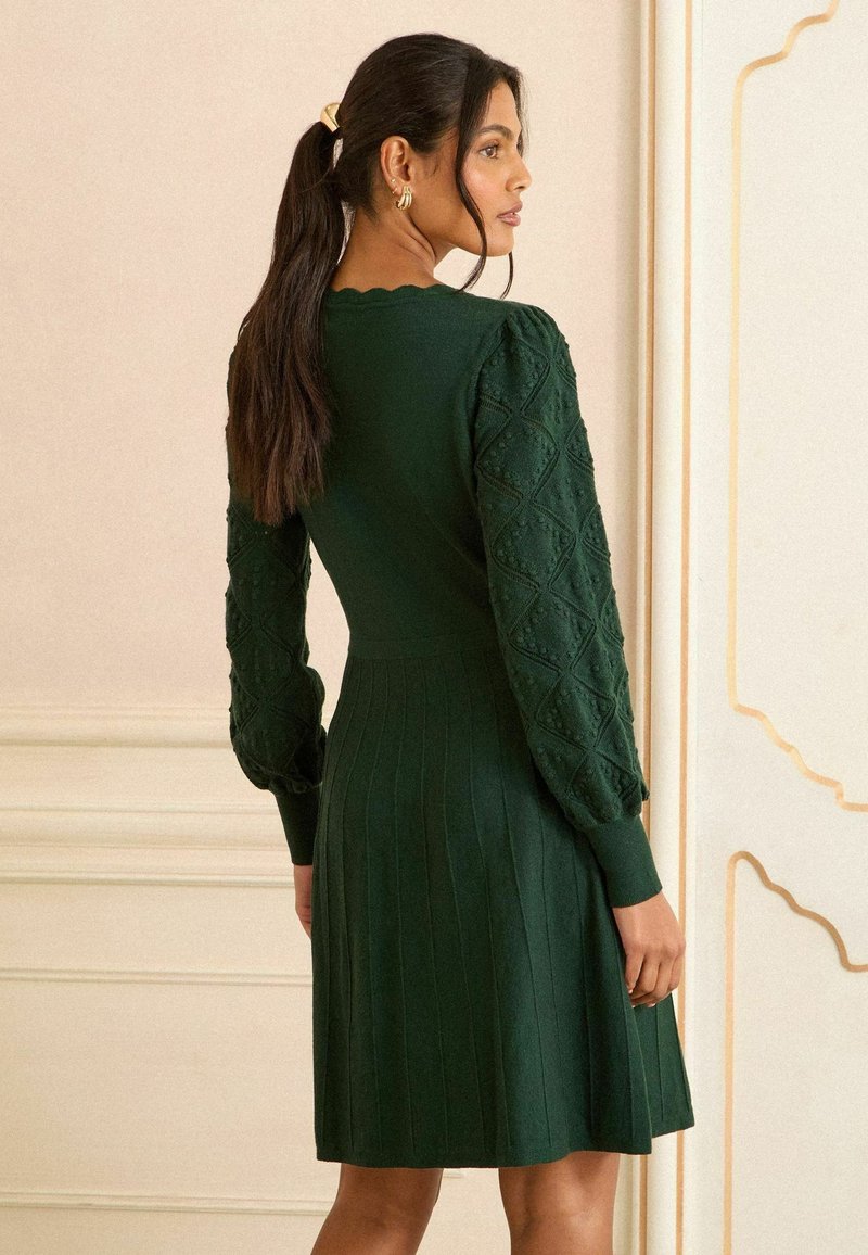 Love & Roses Jumper dress - forest green/green - Zalando Love & Roses Jumper dress - forest green/green - Zalando