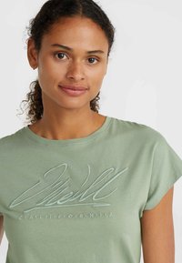 O'Neill ESSENTIALS  SIGNATURE  - Marškinėliai su spaudiniu - blauwgroen