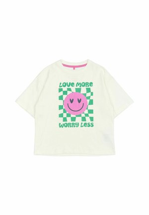 PRAISE OS S_S TEE. - T-shirts print - cloud dancer