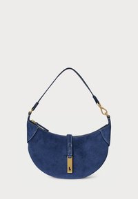 POLO ID SUEDE MINI SHOULDER BAG - Handtas - dark jean