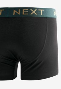 Next NEXT A-FRONTS 10 PACK - Trunks - black rich colour waistband