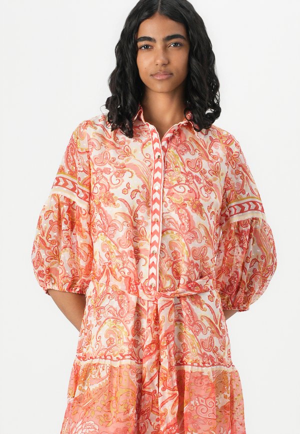 VIPRAYA PRINTED SHORT DRESS - Shirt dress4