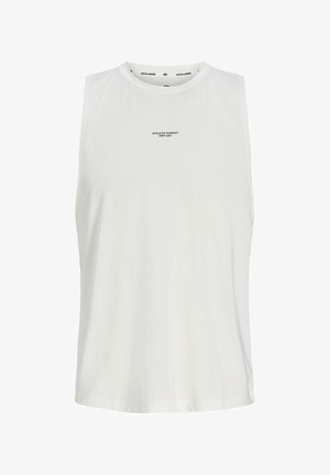 Jack & Jones, TANK TOP BACKPRINTET TANK TOP - Top - bright white