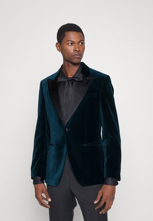 HUTSON - Blazer jacket - turquoise/aqua