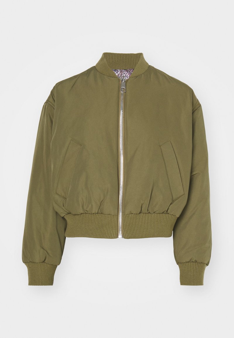 Boss Bomberjacks donkergroen