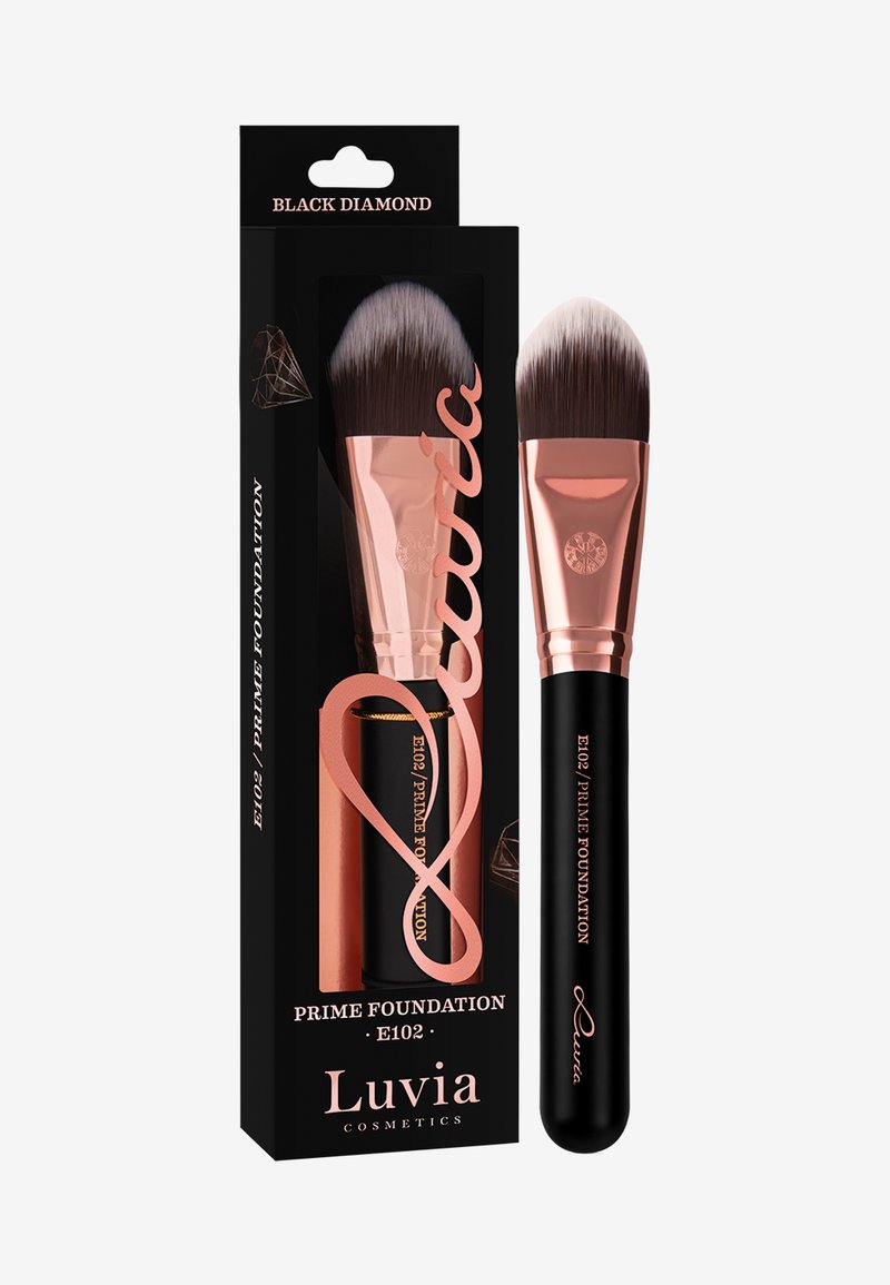 Luvia Cosmetics PRIME FOUNDATION - Sminkpensel - black