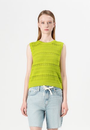 STITCH TANK - Top - grenoble green