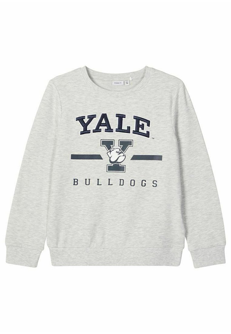 Name it YALE UNIVERSITY - Sudadera - light grey melange/gris claro -  Zalando.es