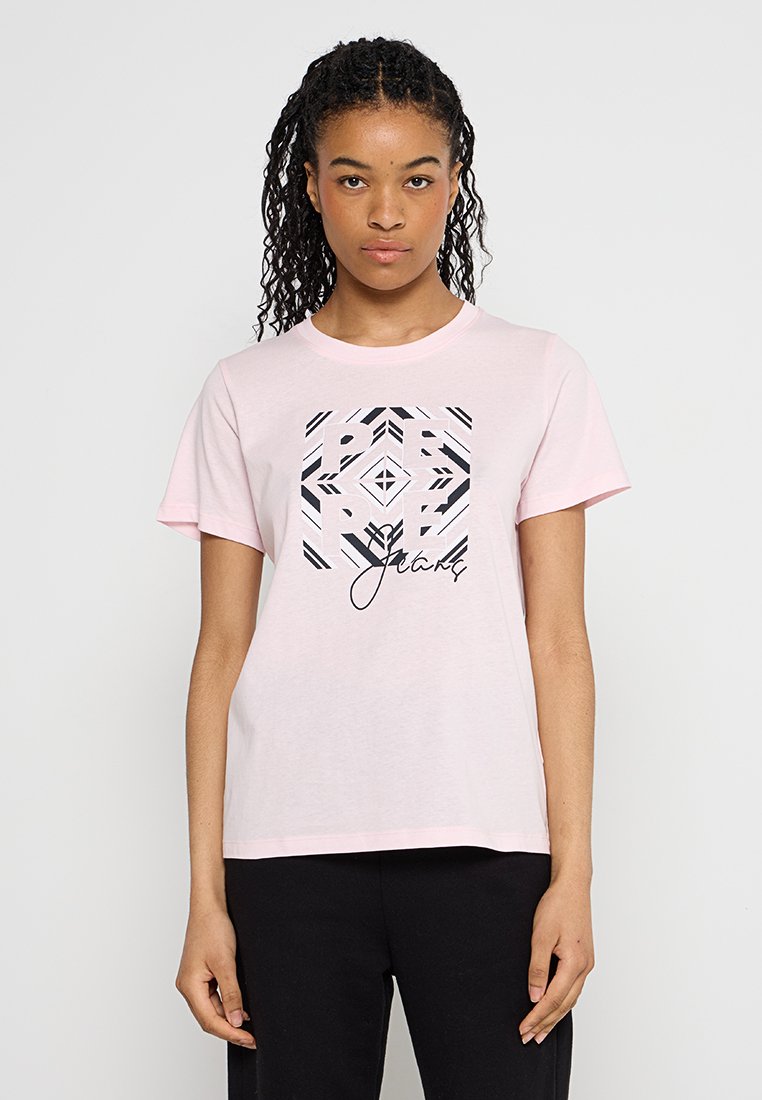 Pepe Jeans T-shirt print roze