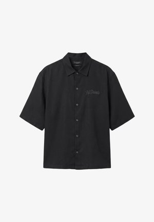 AllSaints, CIRCE SS SHIRT - Overhemd - jet black