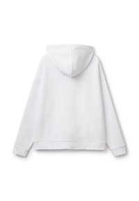 United Colors of Benetton WITH HOOD - Felpa con zip - white