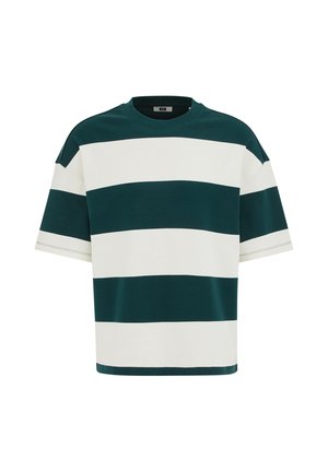WE Fashion, T-shirt print - dark green