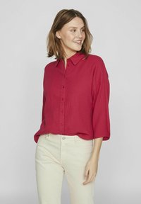 VILA Blus - cerise