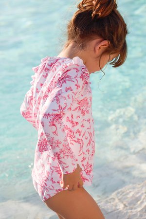 Topper langermet - rose