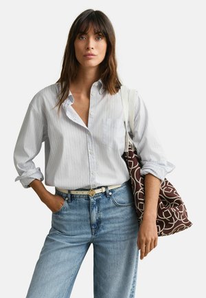 STRIPED LUXURY OXFORD - Hemdbluse - light blue