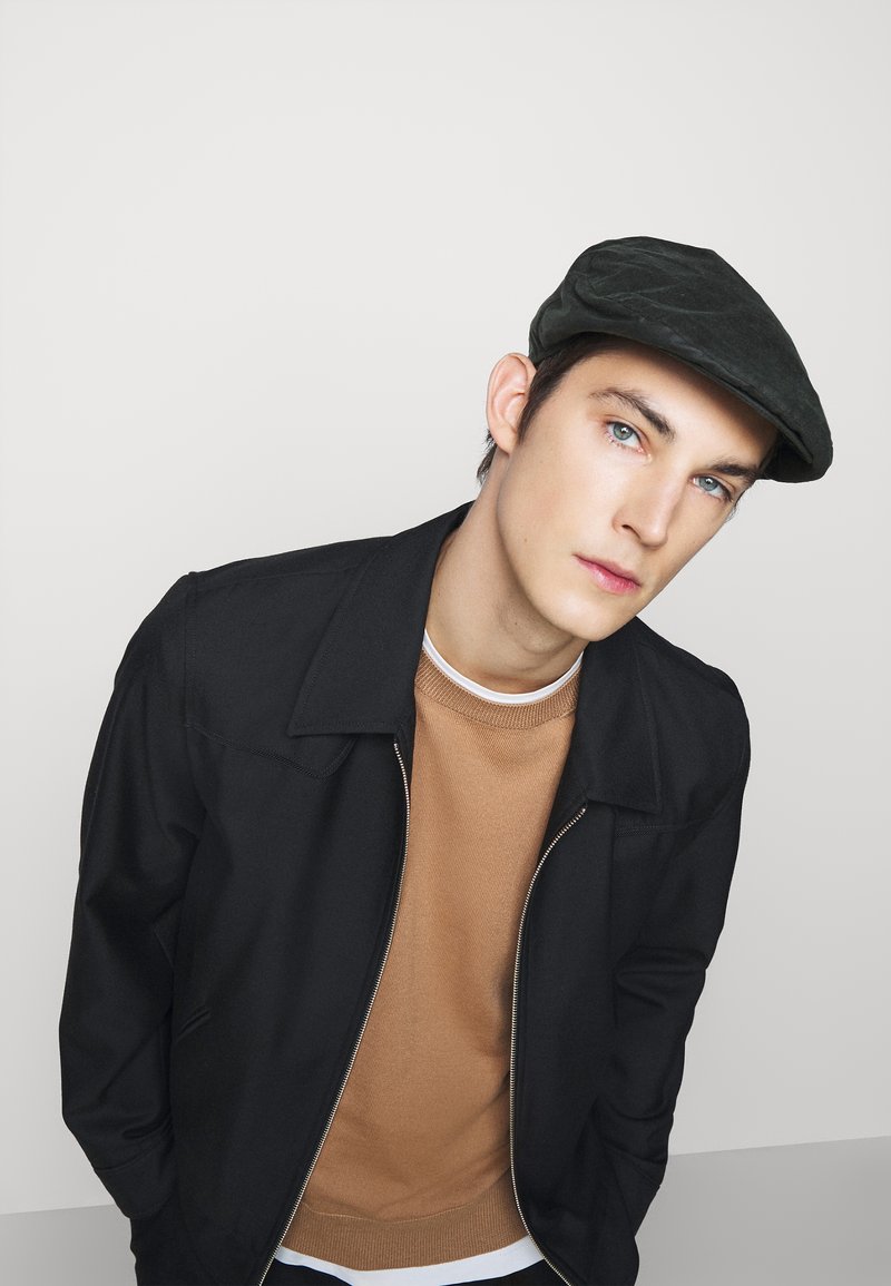 Barbour TARTAN - Bonnet - sage