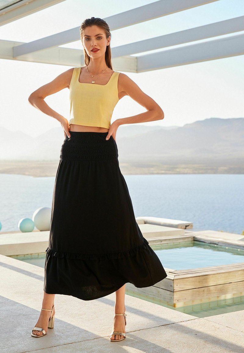 Next MULTIWAY MAXI SKIRT Vestito estivo black/nero Zalando.it