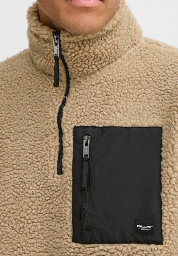 BHMTOTTO TEDDY - Fleece jumper - dune4
