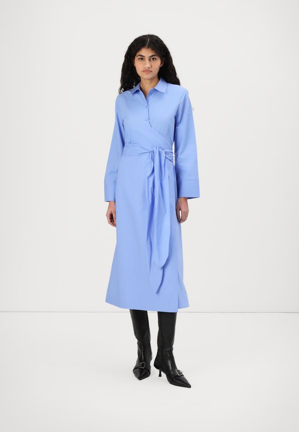 SLFAVIANA MIDI WRAP DRESS - Blusenkleid