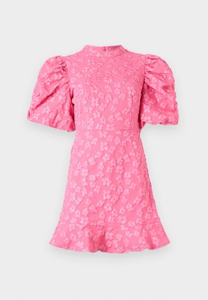 Vero Moda VMFIA HIGH NECK DRESS - Φόρεμα ημέρας - pink cosmos