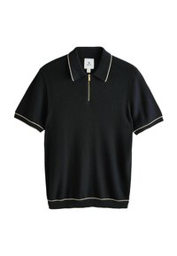 REGULAR FIT  - Polo marškinėliai - black