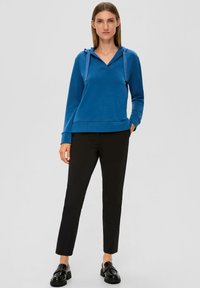 s.Oliver BLACK LABEL Kapuzenpullover - dunkelblau