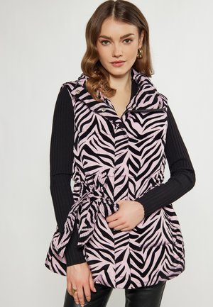 Mellény - mauve zebra