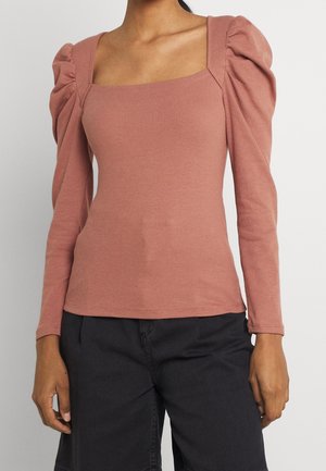 T-shirt à manches longues - light yellow